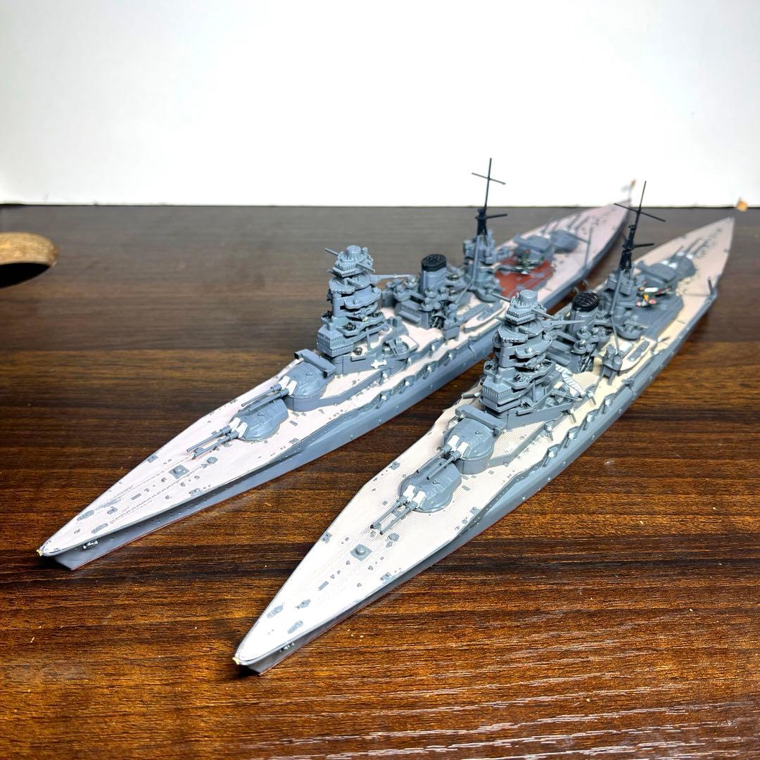 1/700 日本海軍　戦艦長門・陸奥　2隻セット