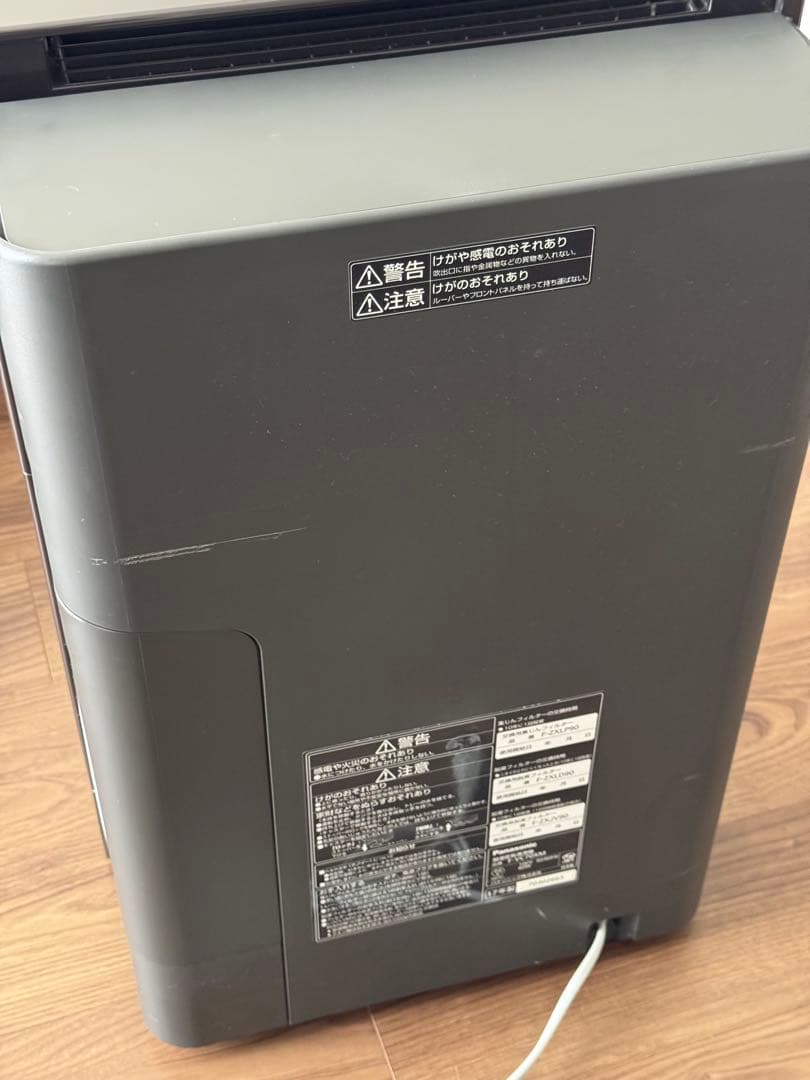 Panasonic 加湿空気清浄機 F-VC70XM 木目調【クエン酸洗浄済】