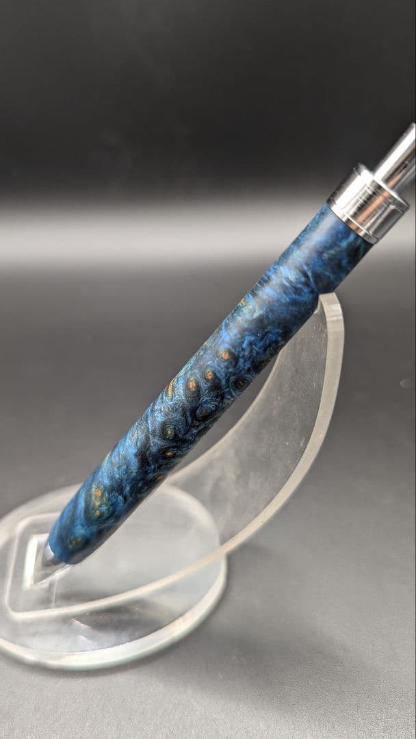 351ペン工房翌檜　スタビライズドウッドバーチバール　木軸シャーペン　ボールペン