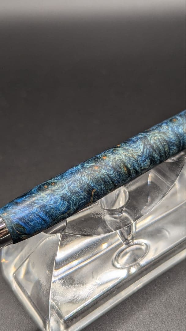 351ペン工房翌檜　スタビライズドウッドバーチバール　木軸シャーペン　ボールペン