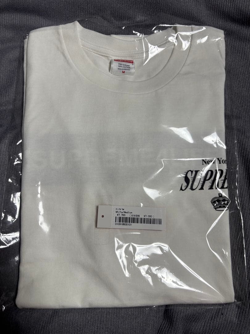 【お値下げ】新品未使用 Supreme 4LIFE Tシャツ M