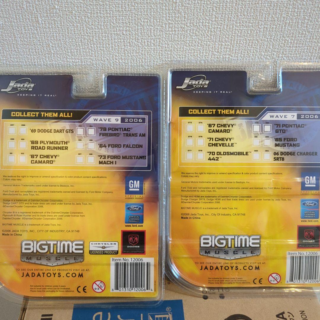 BIGTIME MUSCLE 1/64 ミニカーセット