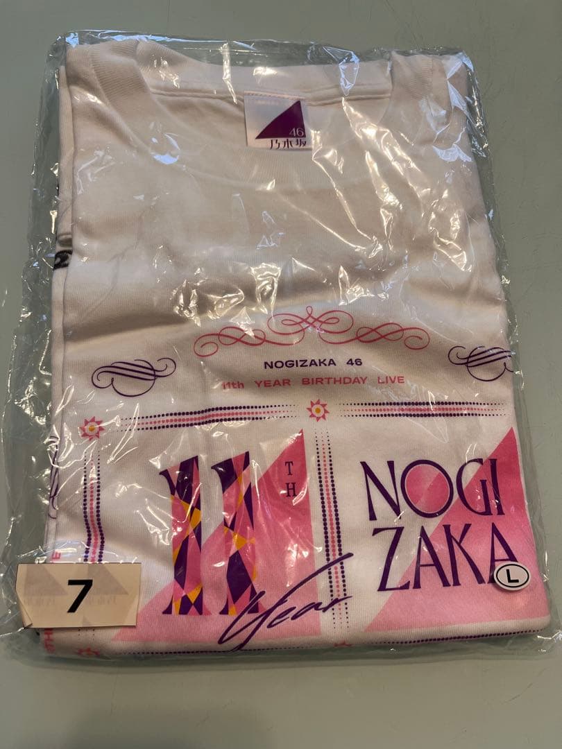 NOGIZAKA 乃木坂46 11th Tシャツ 一ノ瀬　サイン