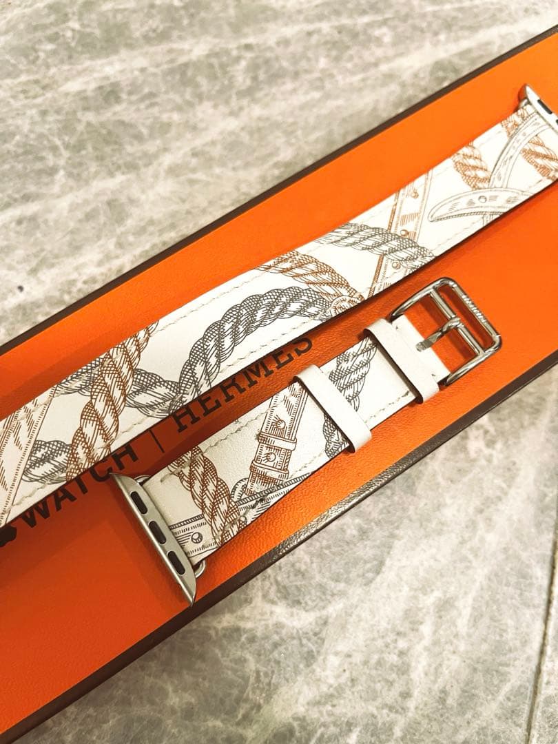 アップルウォッチ　エルメス　レザーストラップ