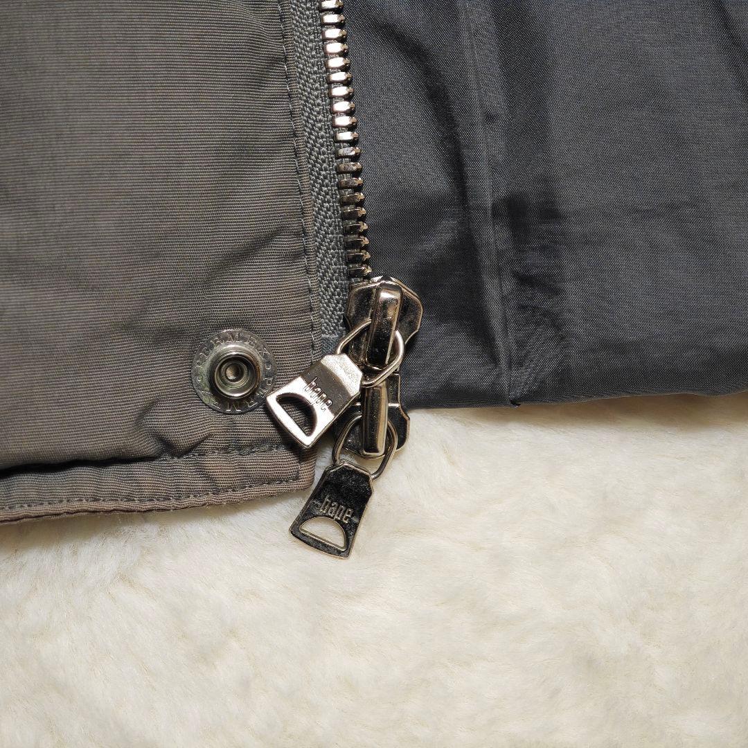 良品✨アベイシングアイプ　ダウンベスト　フェイドグレー