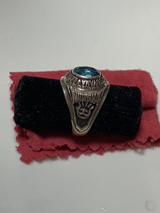 松山千春 デビュー35周年記念 カレッジリング