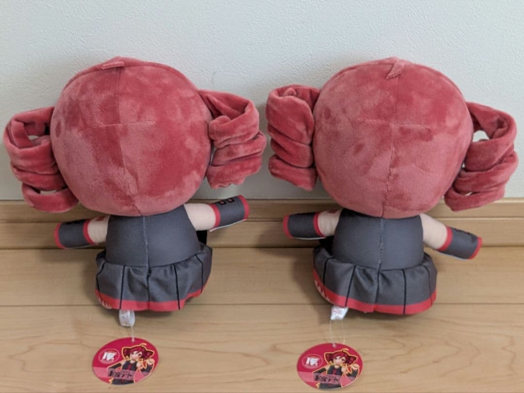 重音テト おすわりBIGぬいぐるみ 　マスコット　ラウンドワン限定