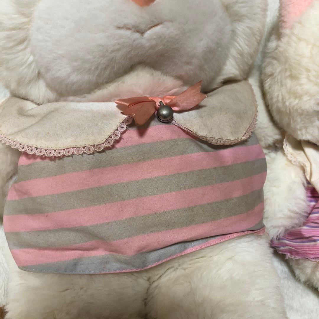 昭和レトロ　ヴィンテージ 吉徳　クリーミー　猫　ぬいぐるみ　中古品　2こセット