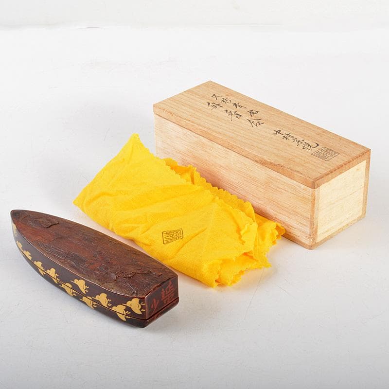 茶道具　中村宗悦作　又妙斎好　舟香合　蜑少女　共箱　V　6183