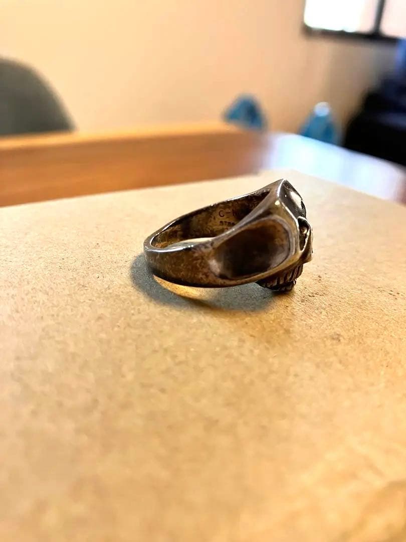 【オニキス有】FLASHPOINT / JIM スカルリング SE BLACK