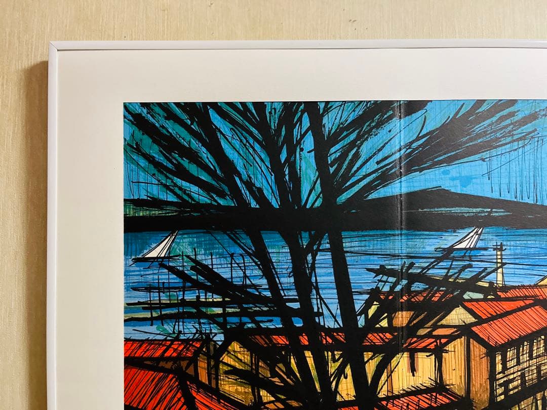 ベルナール・ビュッフェ<小さな海岸> 1979リトグラフ