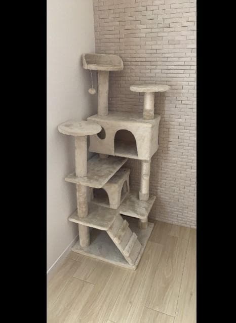 【M2438-84-51】キャットタワー 猫タワー　新品　本体