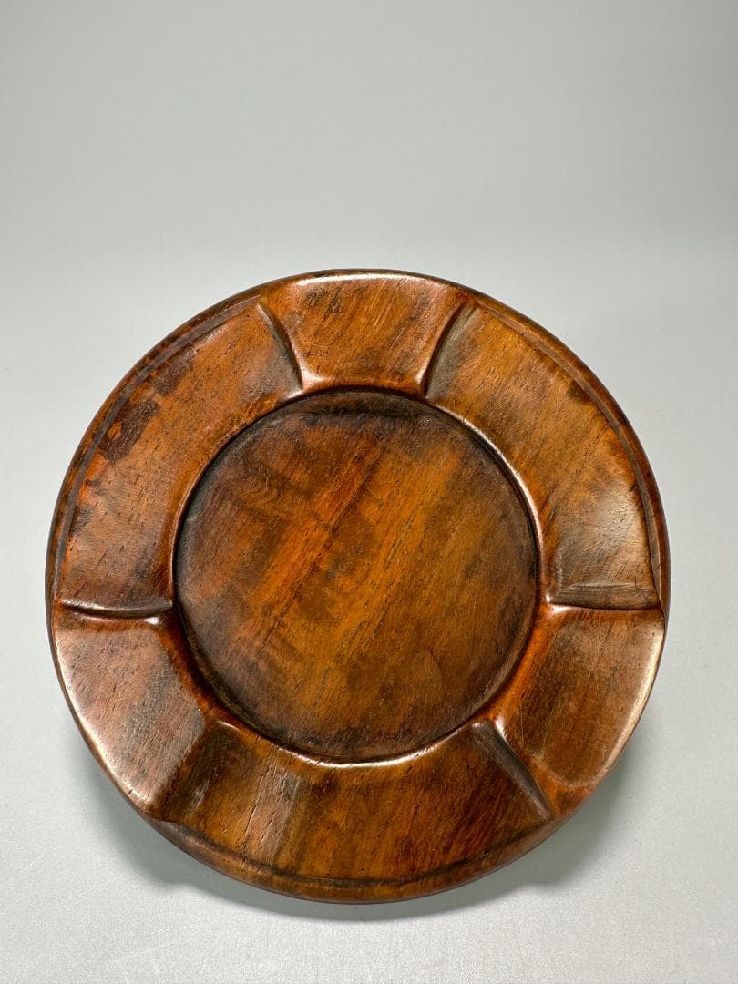 中国美術　明朝　明時代　龍泉窯　花卉文瓶　花瓶花器　花入　唐木台　時代共箱　唐物