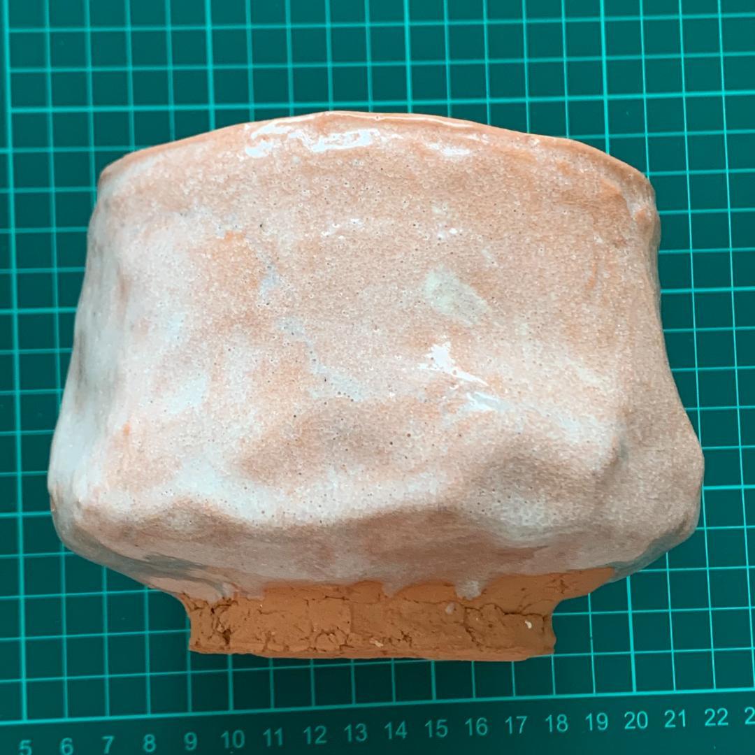 神楽尾焼　田二郎坊　共箱付き　茶道具 抹茶茶碗　手ぬぐい