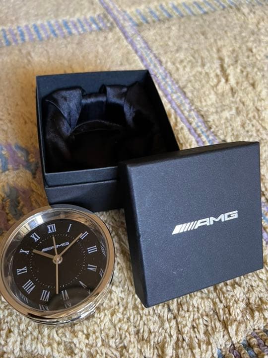 ☆メルセデスベンツ　AMGオリジナルクロック(非売品)／新品•未使用☆