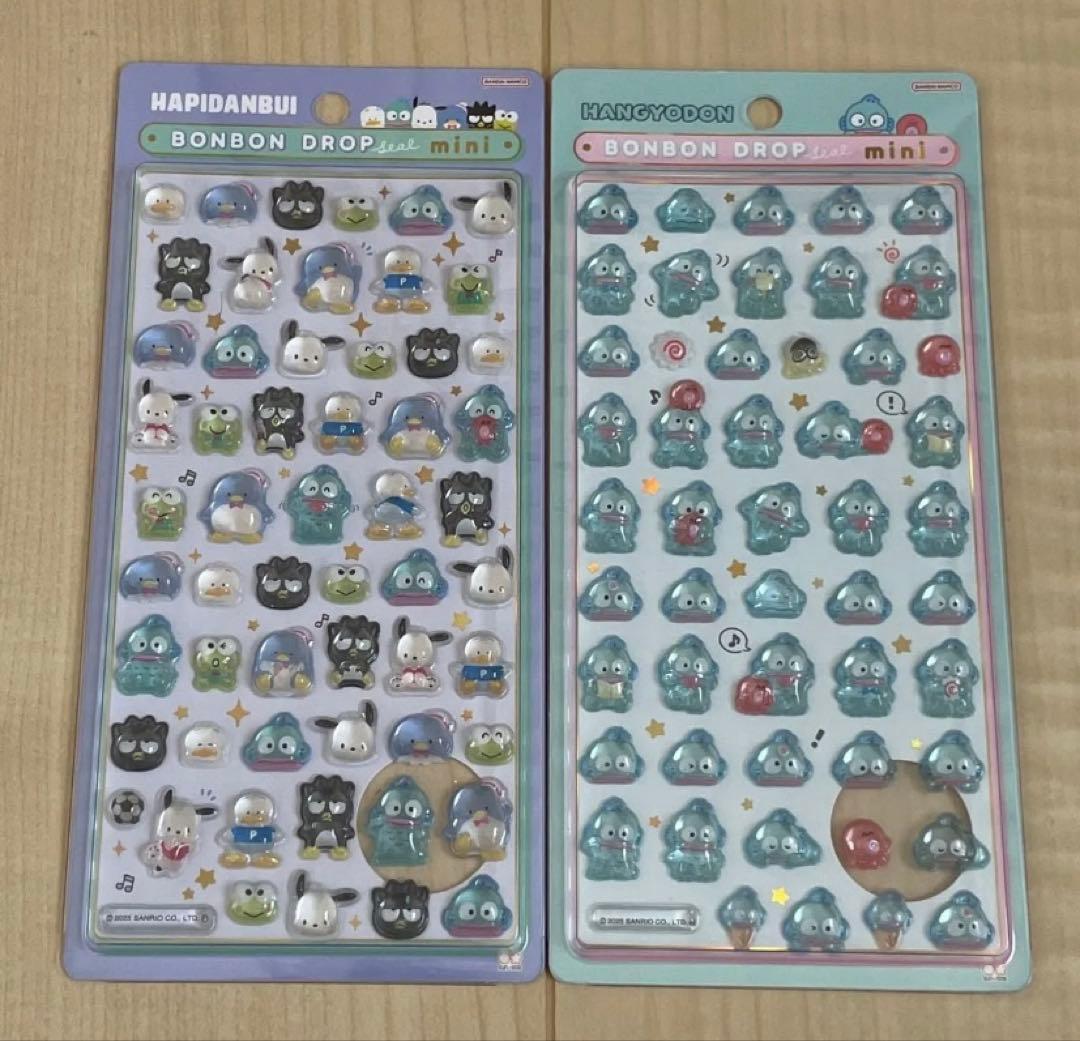 ボンボンドロップシール サンリオ ミニ たまごっち 計12種 国内正規品