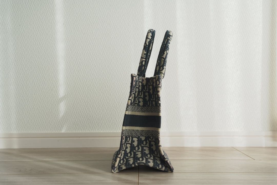 Christian Dior バッグ ネイビー/ベージュ