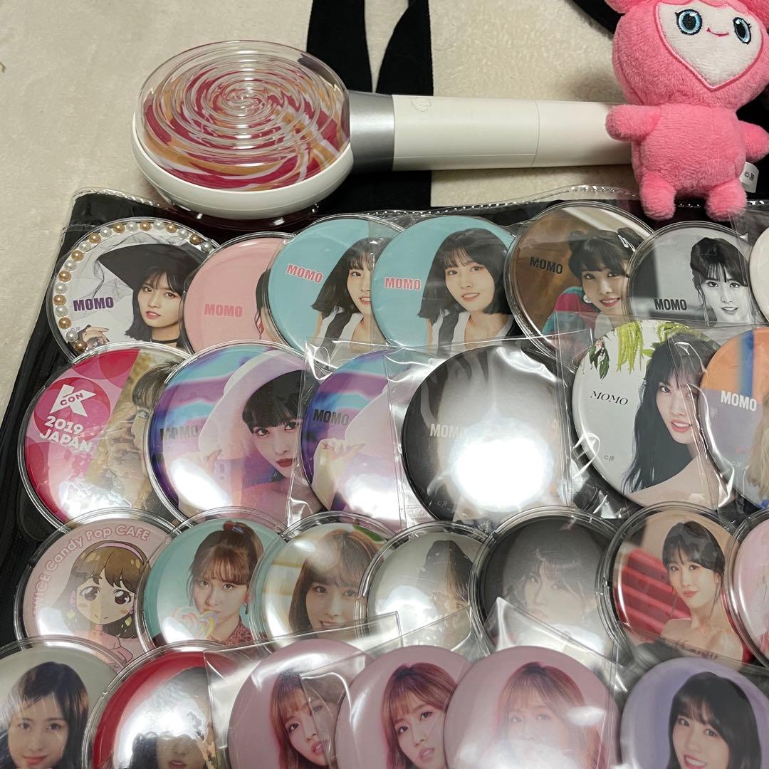 【年末限定価格】TWICE モモ 缶バッジ セット まとめ 痛バ グッズ