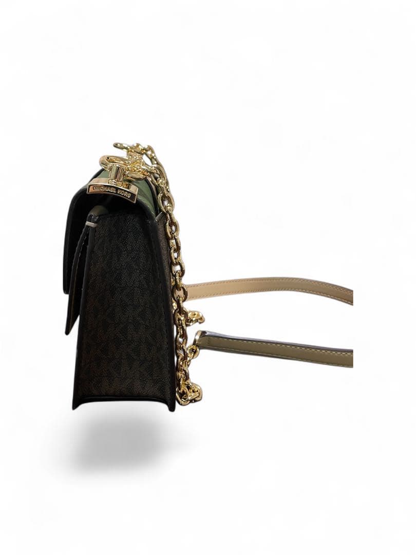 【美品】MICHAEL KORS グリニッジ MK柄 クロスボディ