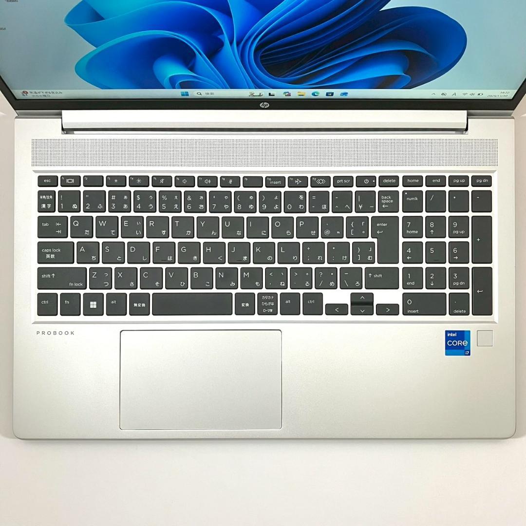 第12世代Corei7 SSD512GB メモリ16GB テンキー HP G41