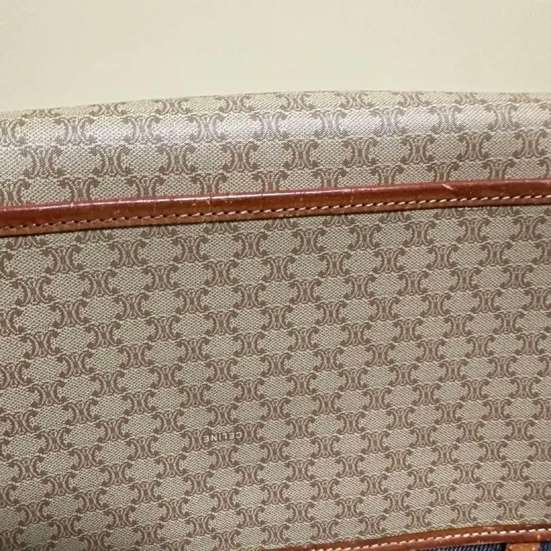 ☆*☆様 CELINE セリーヌ マカダム柄 ヴィンテージ ショルダーバッグ 斜