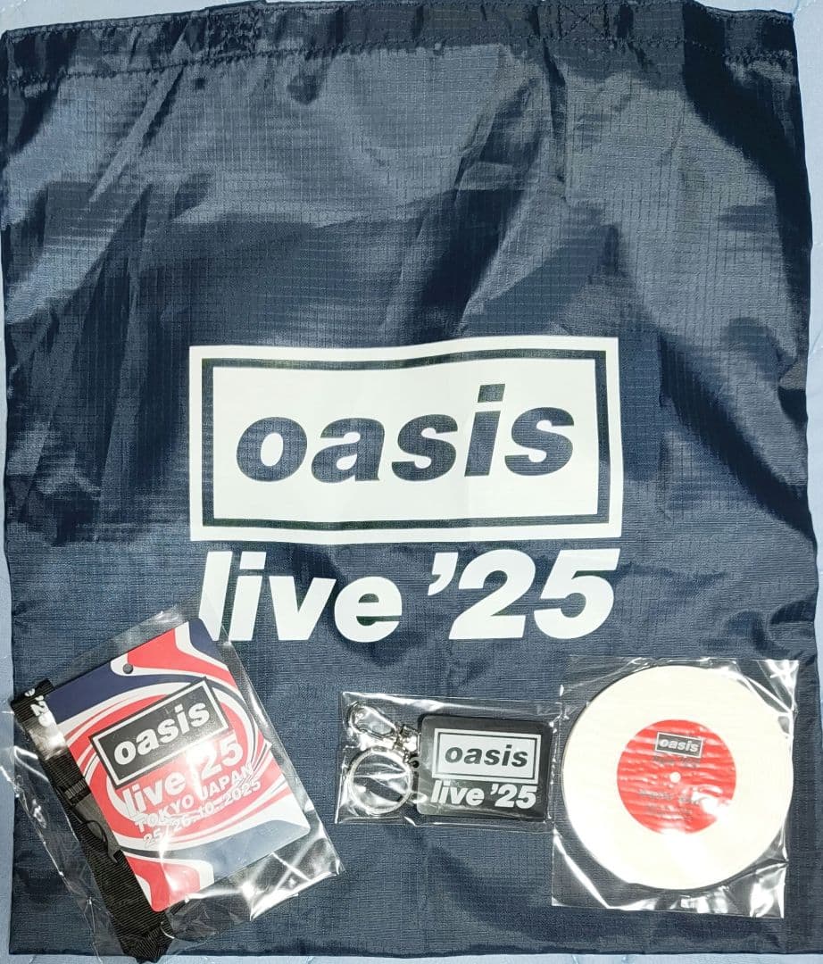 oasis live 25 VIP席限定 グッズ