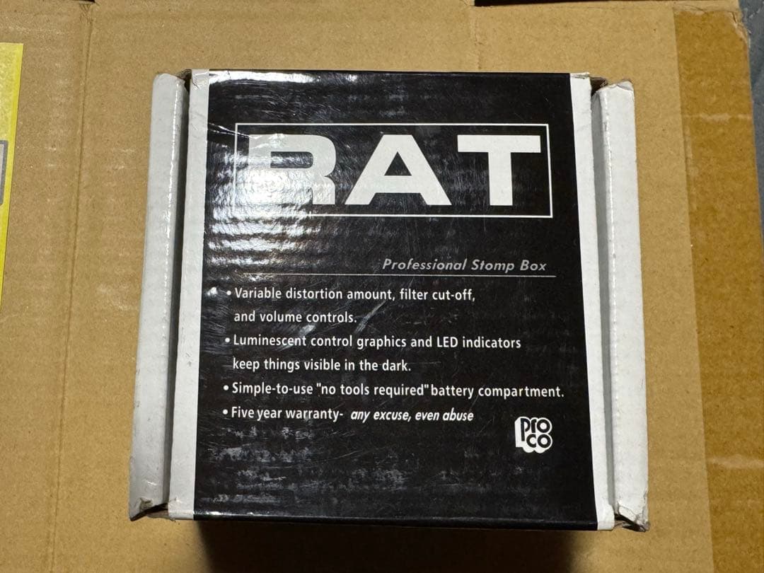 ProCo RAT2 ディストーション USA製 ストレート筐体