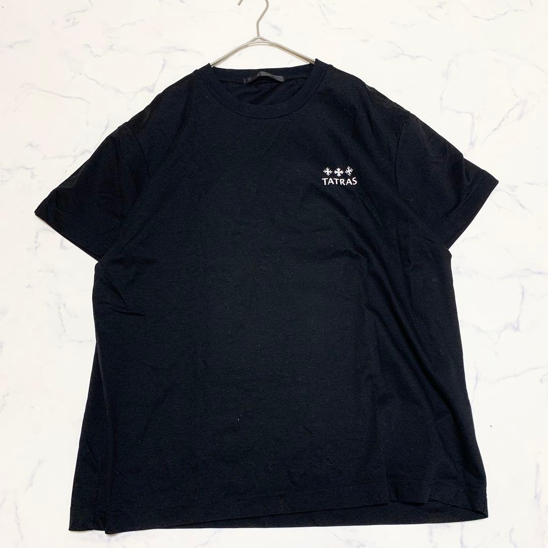 TATRAS 24SS AION アイオン Tシャツ 半袖 ブラック ロゴ