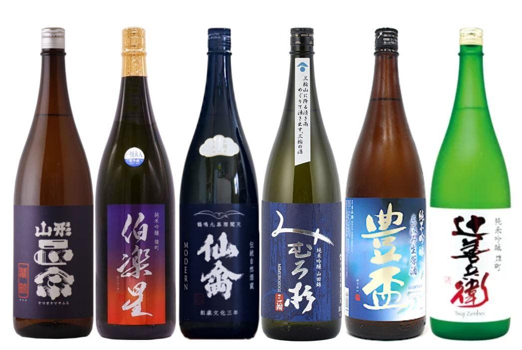 No.1133 みむろ杉 仙禽 伯楽星 山形正宗 豊盃 辻善兵衛