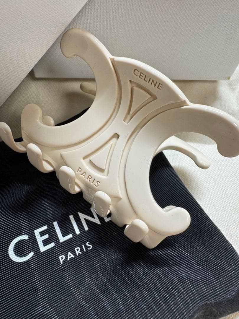 CELINE セリーヌ トリオンフ ヘアクリップ ラージヘアクロー アクセサリー