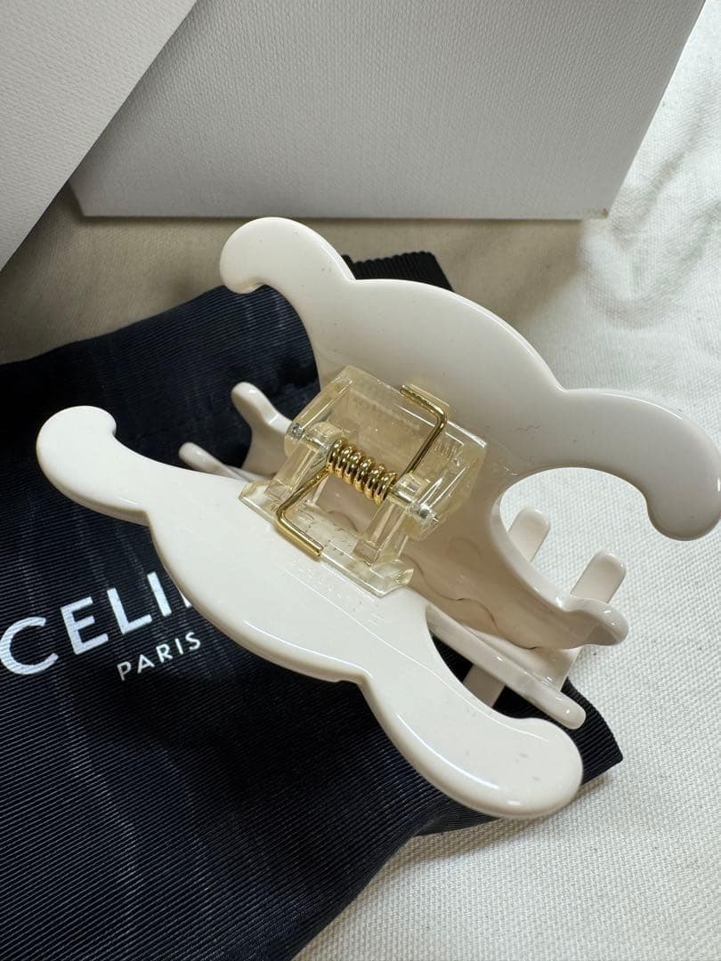 CELINE セリーヌ トリオンフ ヘアクリップ ラージヘアクロー アクセサリー
