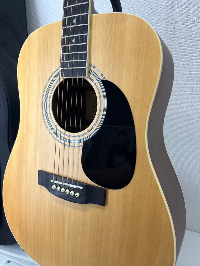 美品 HONEY BEE W-15M N アコースティックギター ハードケース付