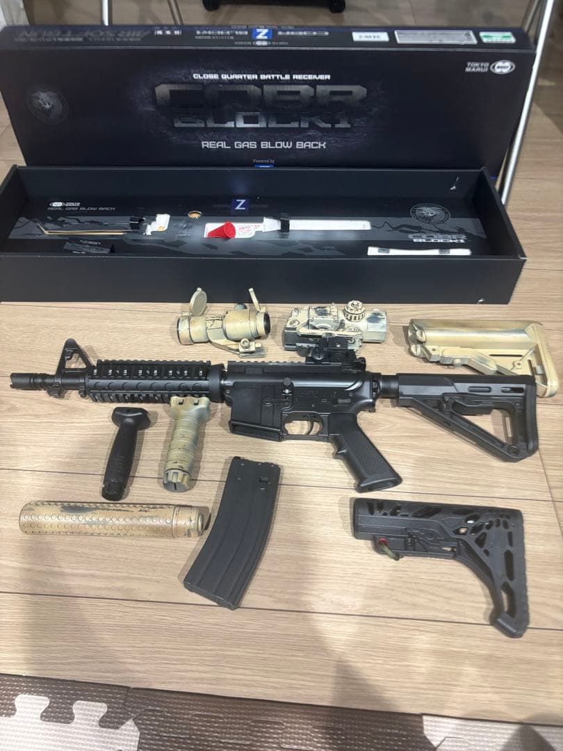 (期間限定おまけ付き)東京マルイ　cqb-r block1 ガスブロ　GBB