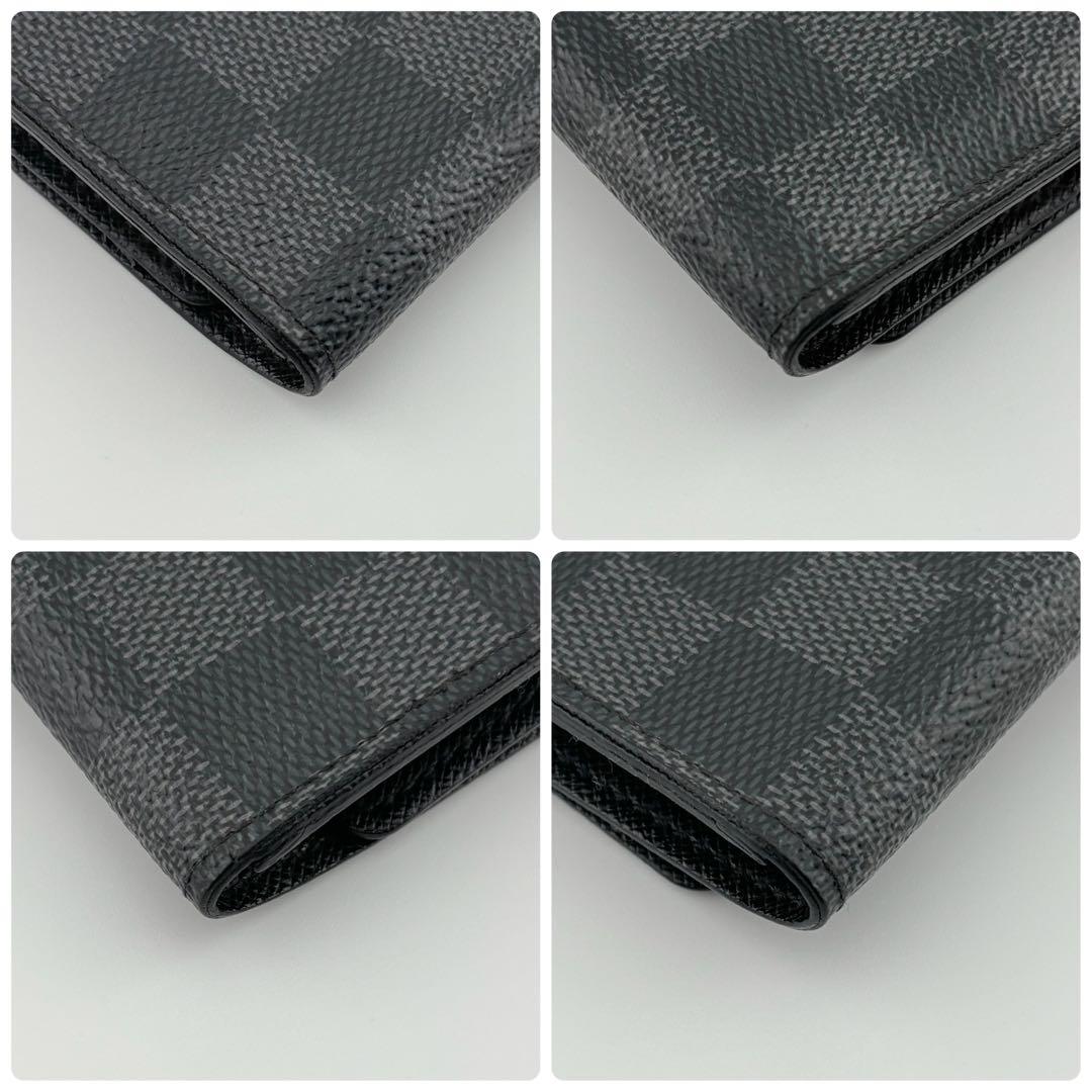 超美品✨ルイヴィトン ダミエ グラフィット ミュルティクレ6 キーケース6 連