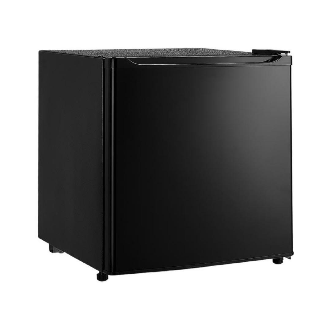 【新品】冷蔵庫 黒 50L 両開き 一人暮らし 小型 ミニ冷蔵庫 ブラック