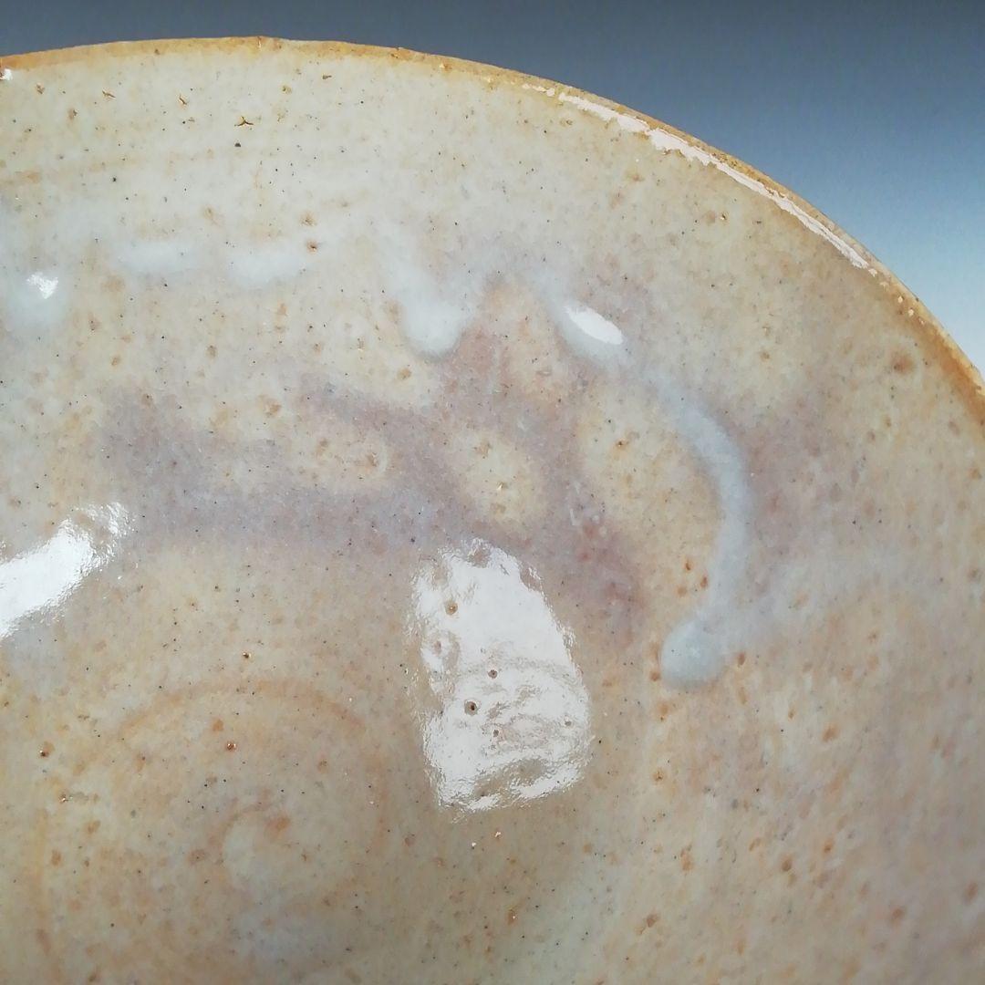 Ｔ５９２　茶碗　『萩焼』『長沢窯　原田隆峰 作』　共箱　抹茶碗　茶道具