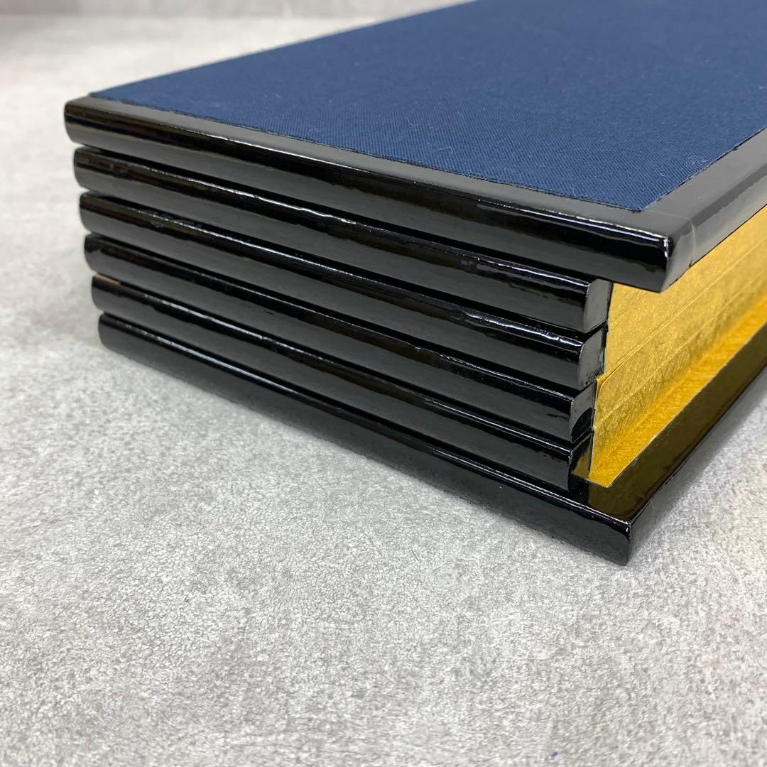 蘆雪金地押貼屏風 高さ39cm 山田家伝来 長澤蘆雪 複製 木箱 屏風