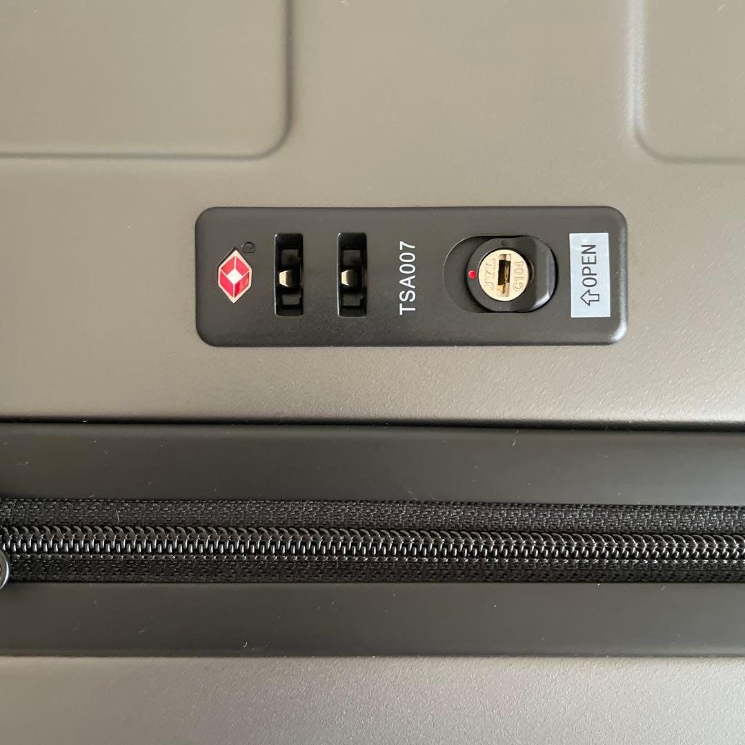 【新品】無印良品 スーツケース105L（グレー）