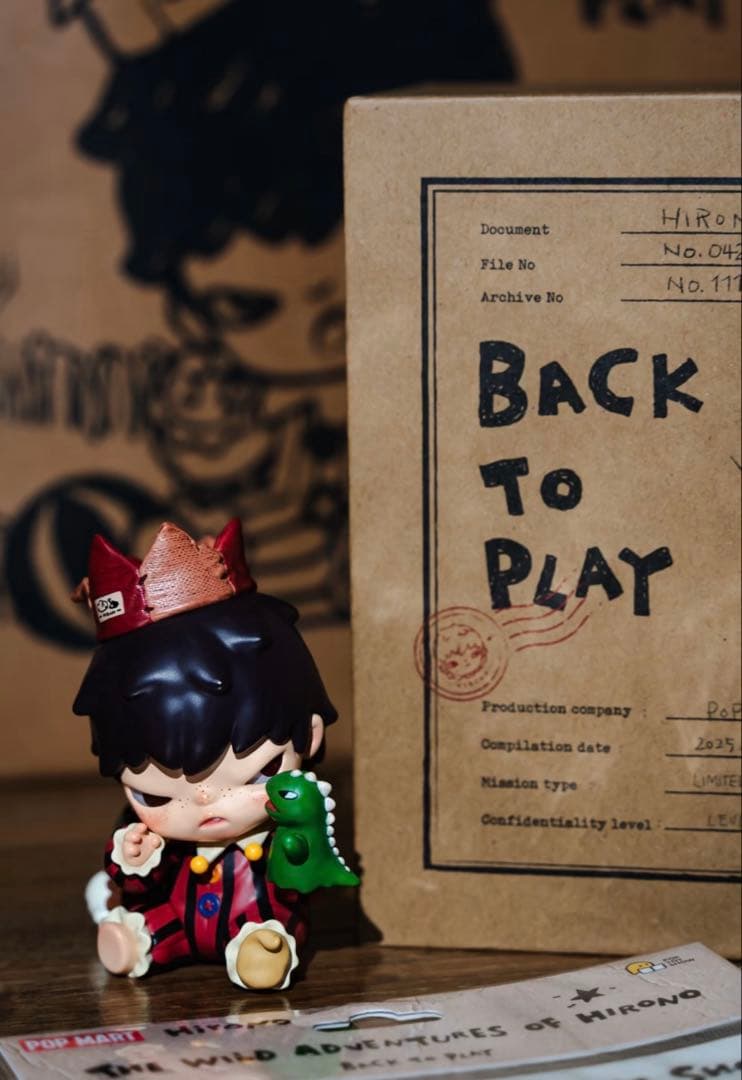 その他 POPMART HIRONO BACK TO PLAY