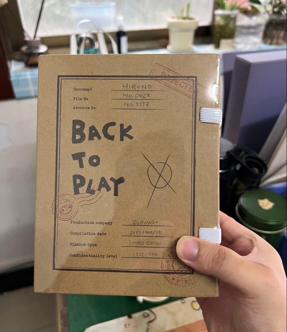 その他 POPMART HIRONO BACK TO PLAY