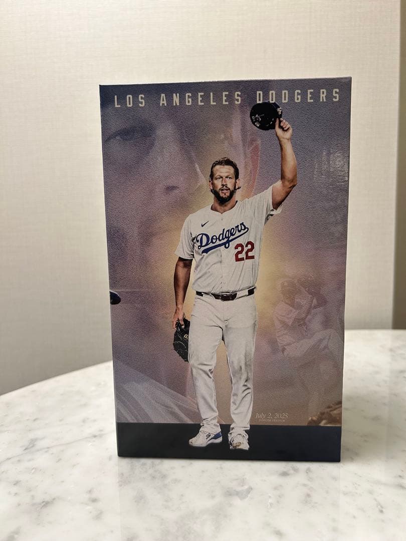 クレイトン・カーショー 3000奪三振記念　ボブルヘッド