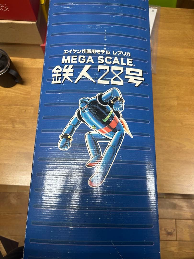エイケン作画用モデルレプリカ 鉄人28号 ブルーカラー/メガスケール/水色/白目