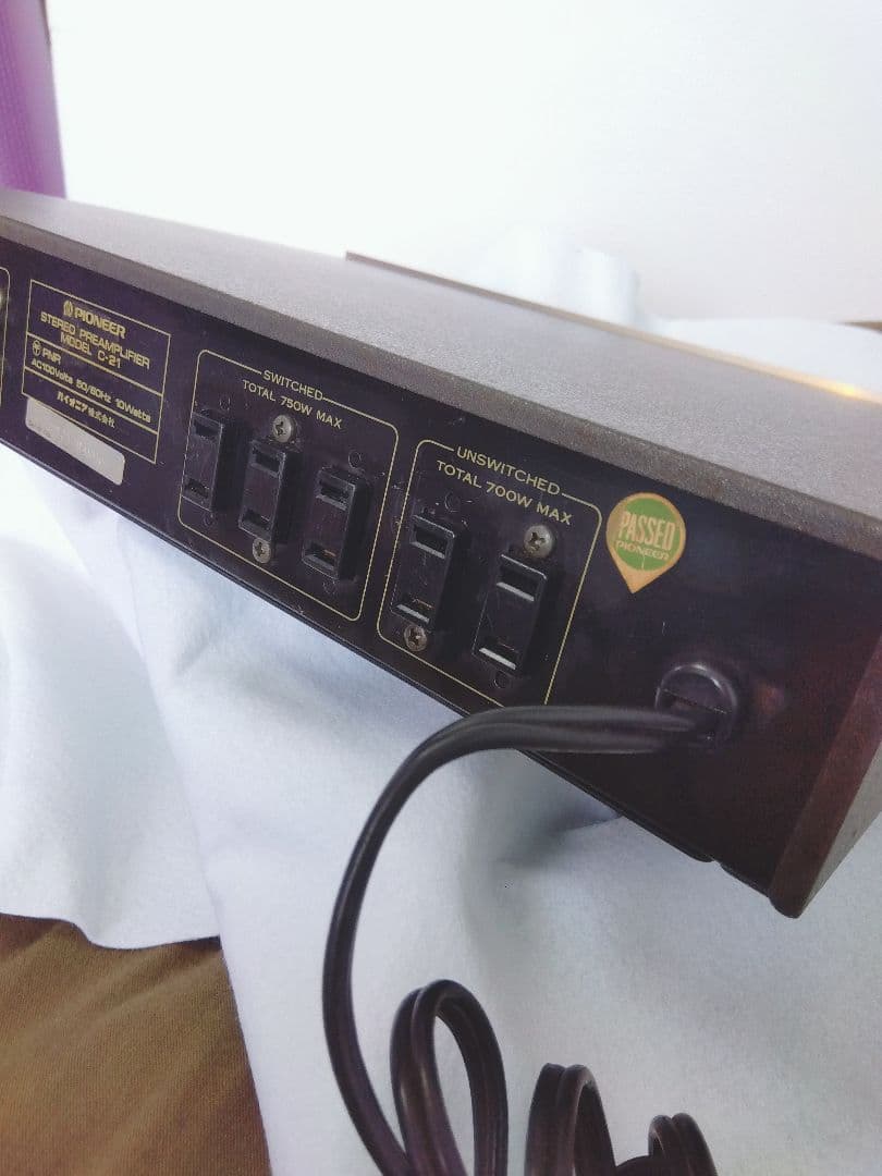 ✨️レトロ✨️1978年製 Pioneer C-21 プリ アンプ