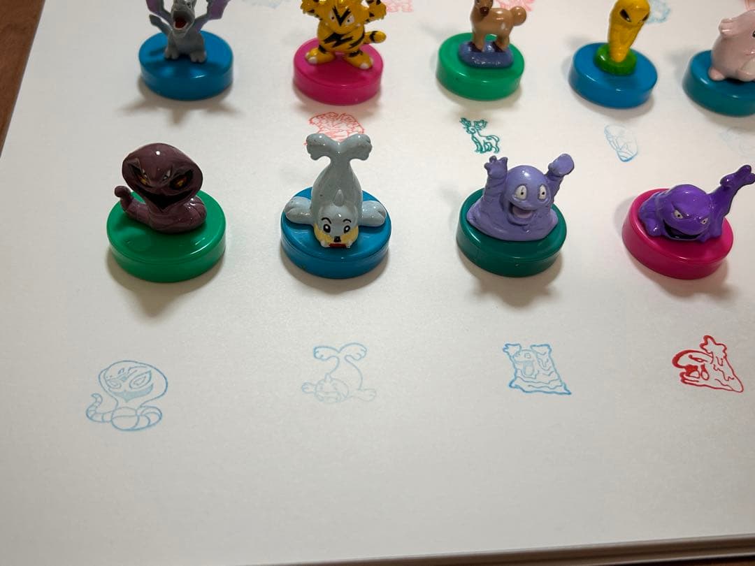 ポケモン スタンプ フィギュア ハンコ ミニフィギュア