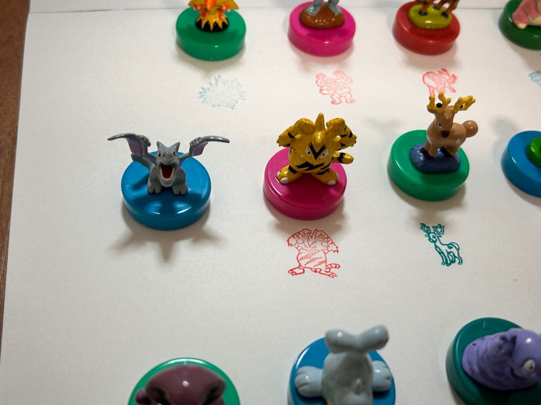 ポケモン スタンプ フィギュア ハンコ ミニフィギュア