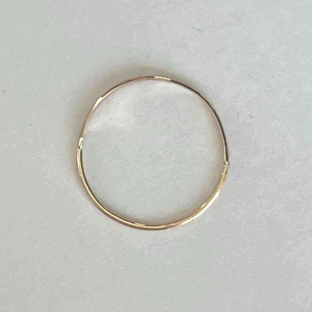 K10 10金　11号　リング　75