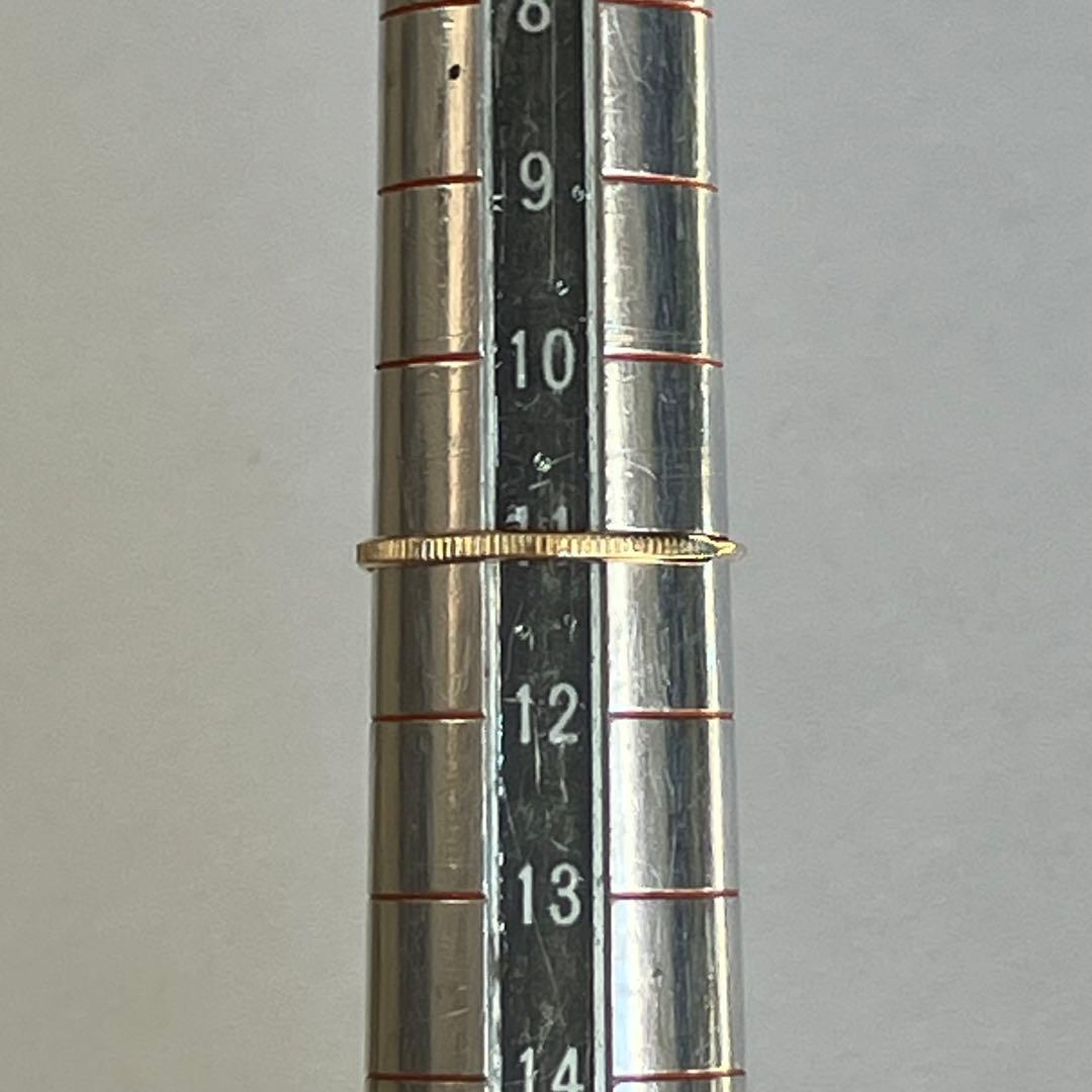 K10 10金　11号　リング　75