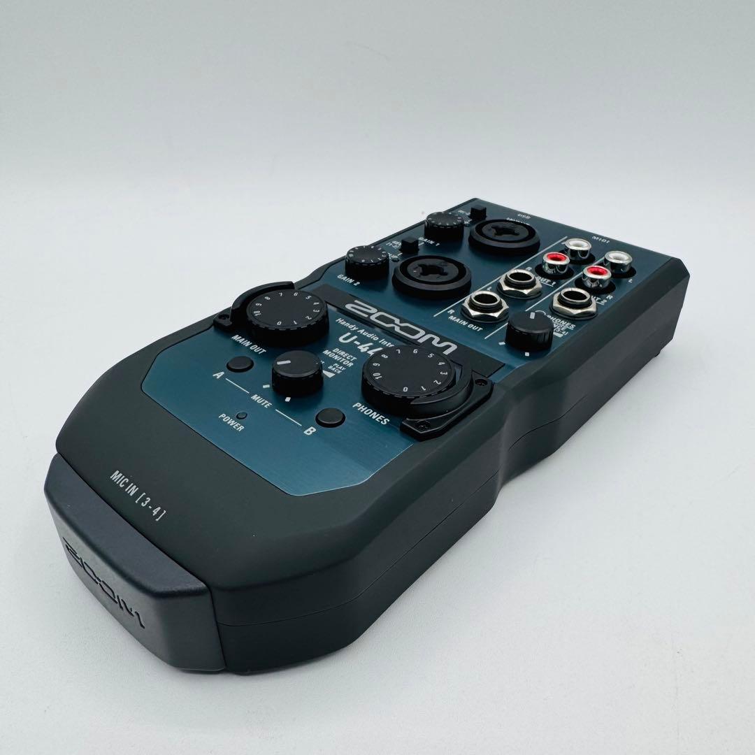 【極美品】ZOOM U-44 オーディオインターフェイス