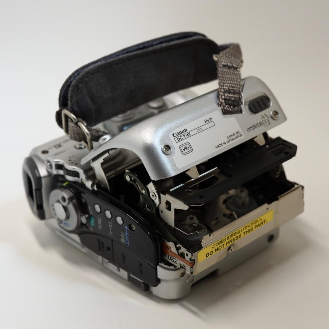 miniDVハイビジョンビデオカメラ iVIS HV10 + PC読込みケーブル