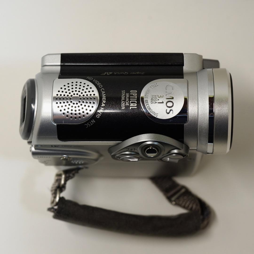 miniDVハイビジョンビデオカメラ iVIS HV10 + PC読込みケーブル